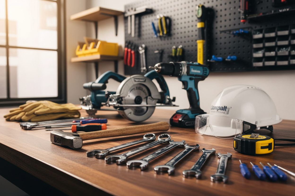 ToolNest is your trusted destination for quality hand tools, power tools, safety gear, and workshop essentials. We serve professionals and DIY builders with reliable products, expert guidance, and affordable prices to help every project succeed. (make it real photo)
